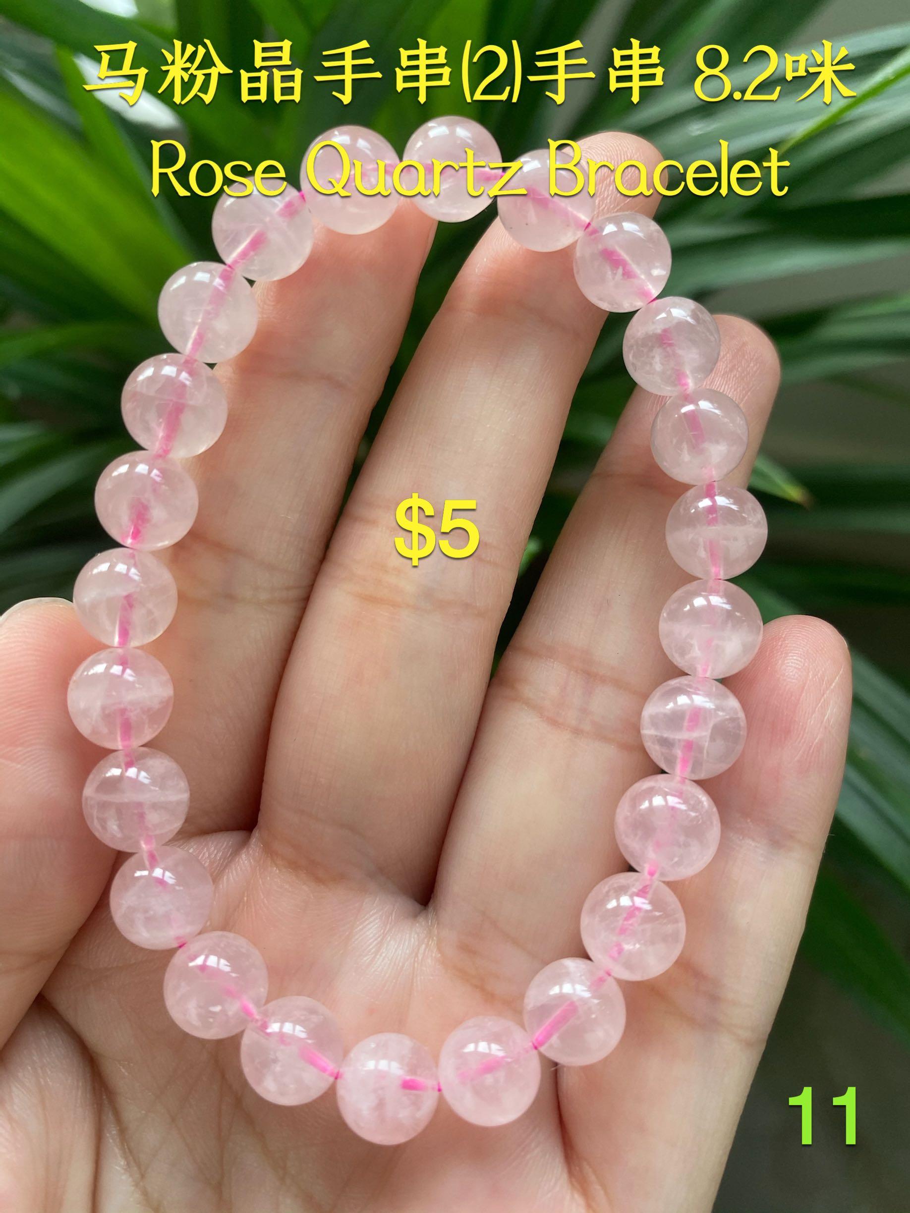 Real rose shop quartz bracelet