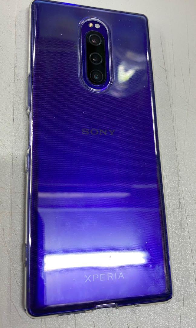 日版Softbank Sony Xperia 1 802so 紫色已解鎖, 手提電話, 手機