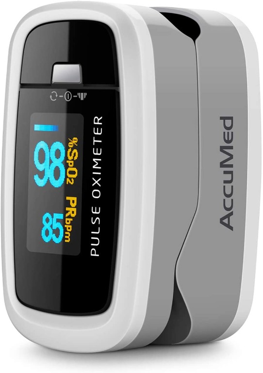 AccuMed® CMS50D1 Pulse Oximeter Finger Pulse Blood Oxygen SpO2 Monitor