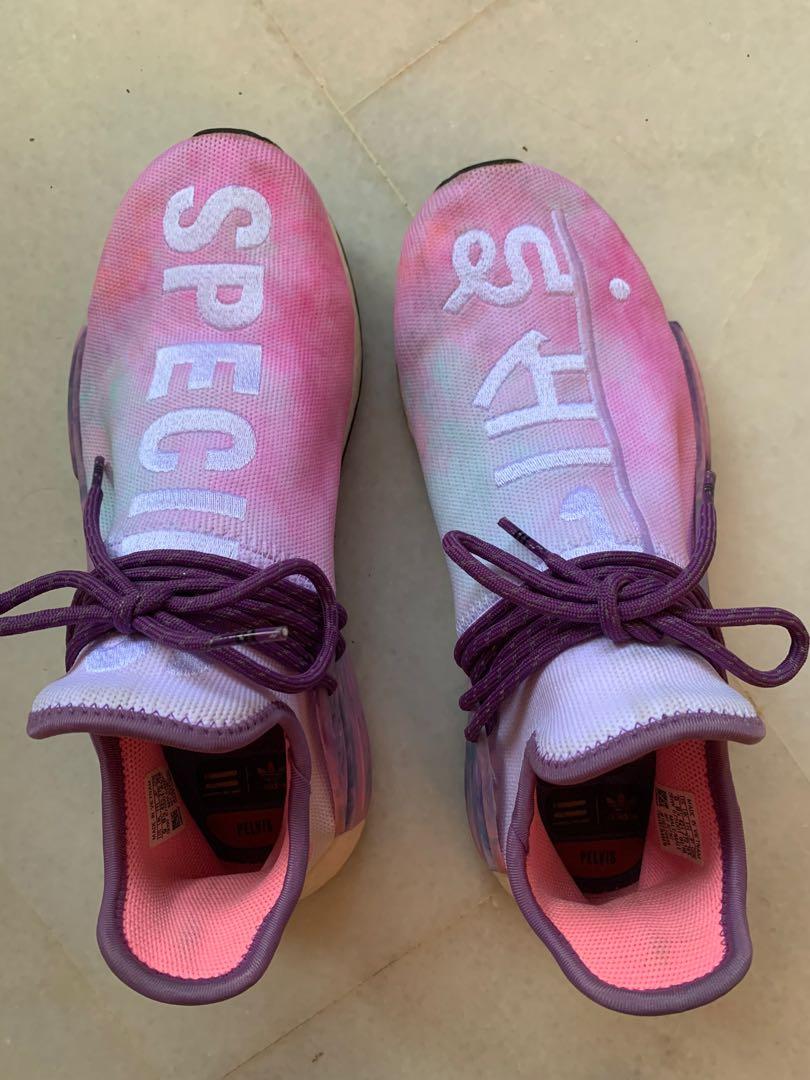 Adidas Human Race Nmd Pharrell Holi Festival Pink Glow Men S Fashion Footwear Sneakers On Carousell