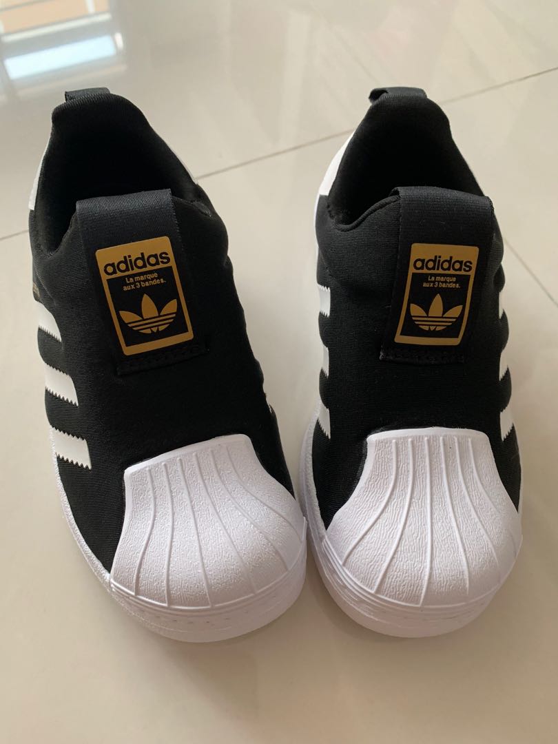 adidas boys slip on sneakers