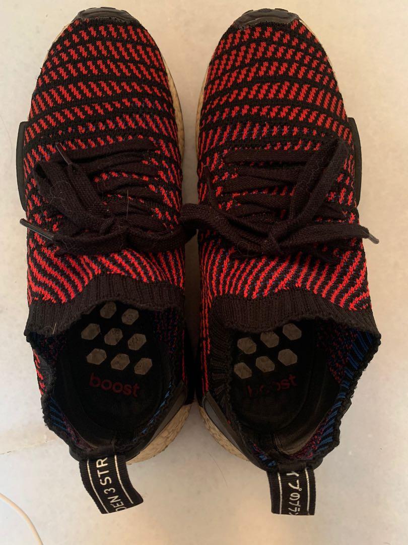 Red and black hotsell nmd
