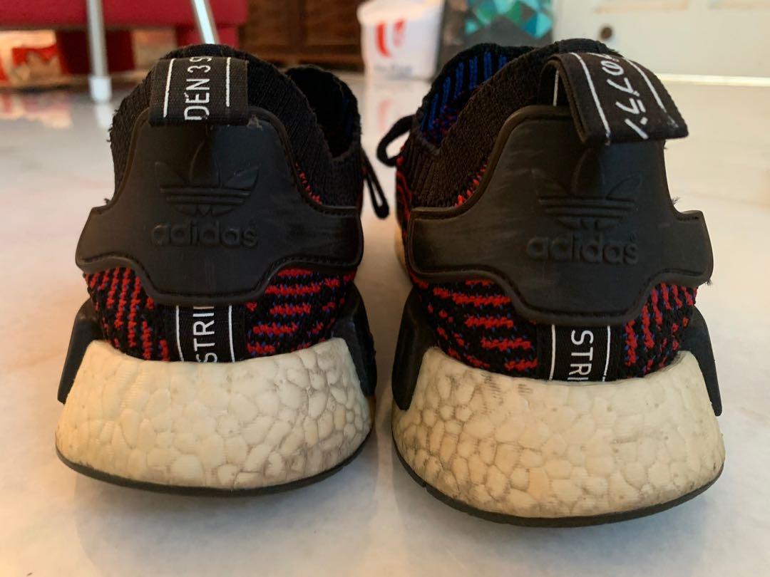 Nmd r1 stlt black red store