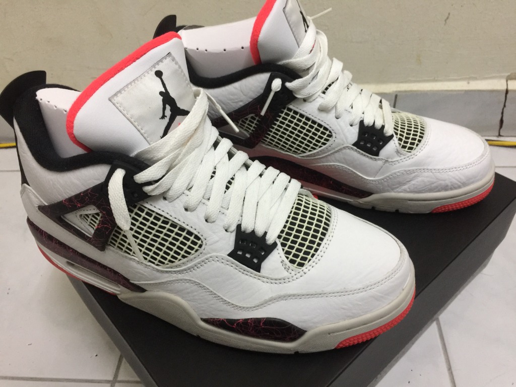 Bright crimson jordan 4 online