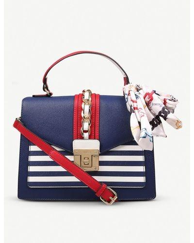 Aldo glenda satchel blue sales