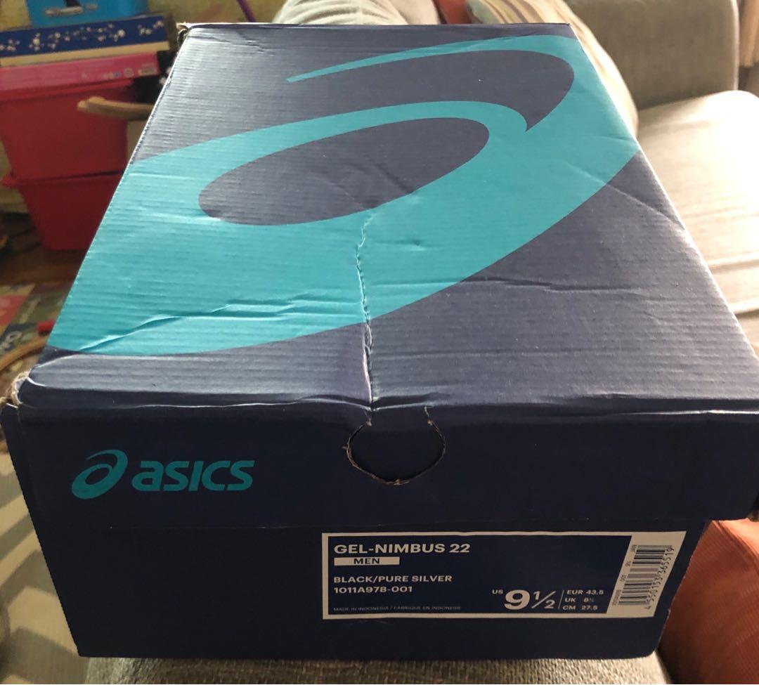 Asics Nimbus 22 US Size 9.5 Women s Fashion Footwear Sneakers on Carousell