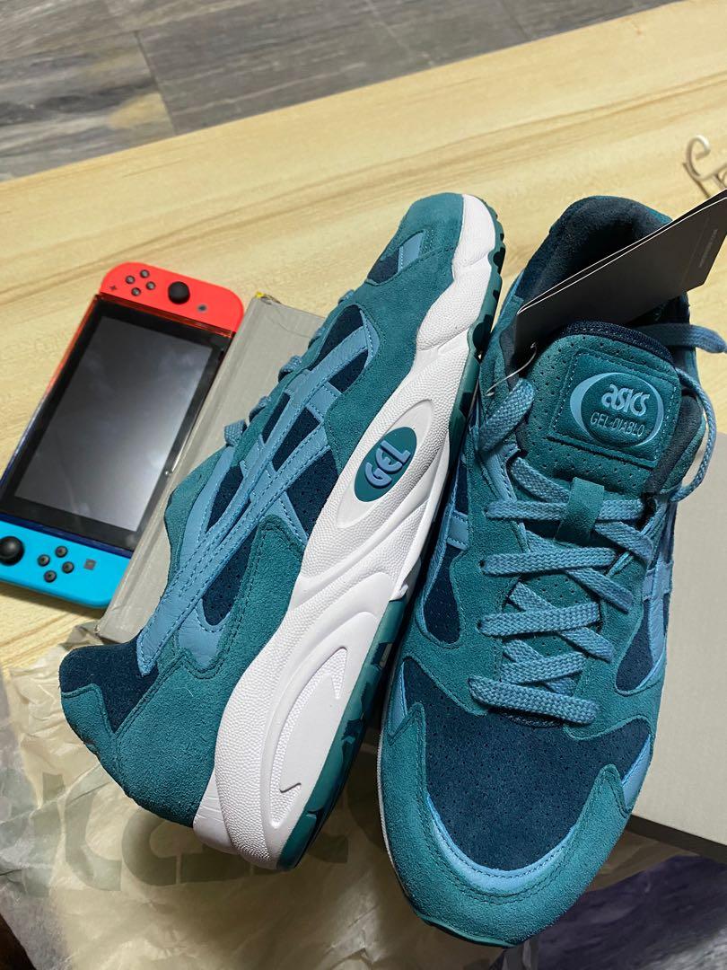 Asics gel diablo dark ocean best sale