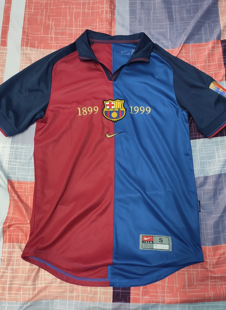 Barcelona 100 years anniversary Jersey 1999/2000 kit genuine