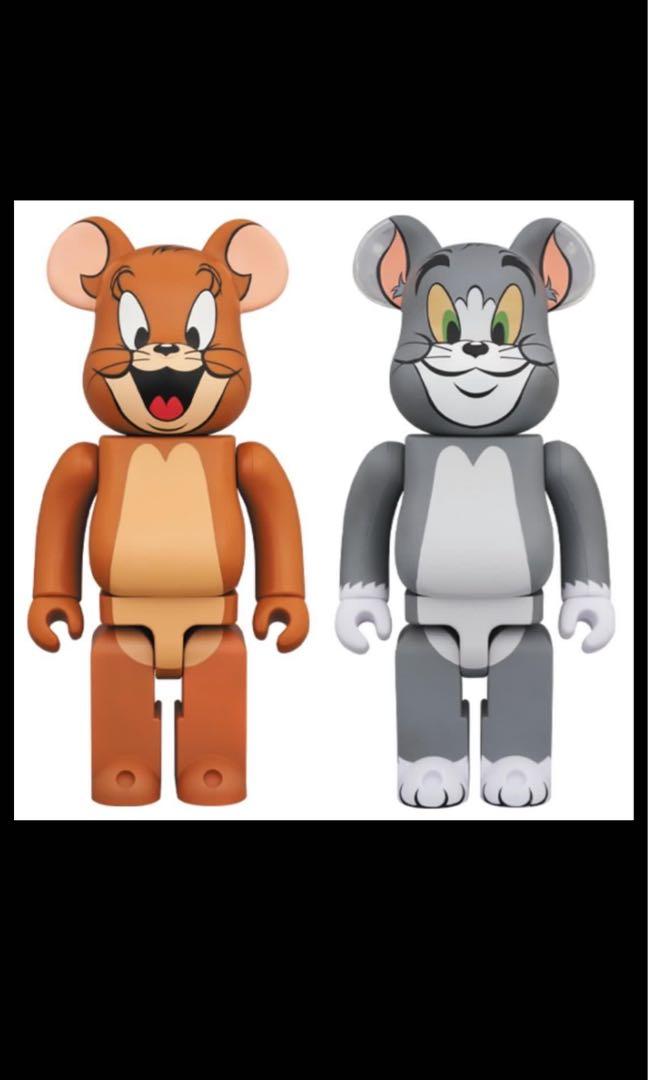 Bearbrick 1000% Tom  Jerry, Hobbies  Toys, Toys  Games on Carousell