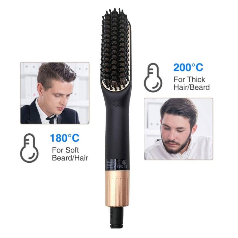 Electric heated shop brush
