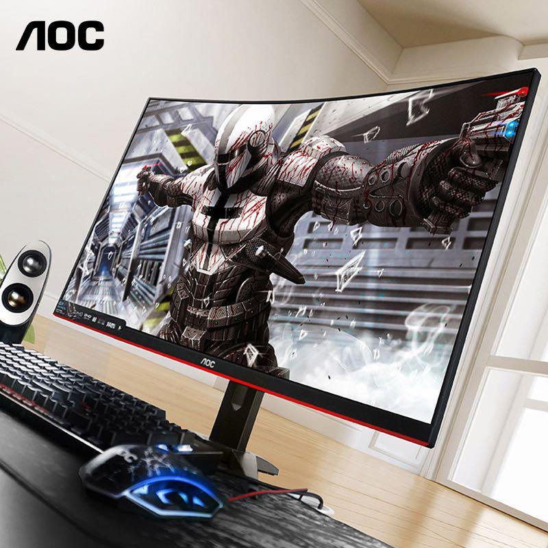 11 11 Sale Brand New Aoc Cu34g2x 34 Ultrawide 144hz Gaming Monitor Electronics Computer Parts Accessories On Carousell