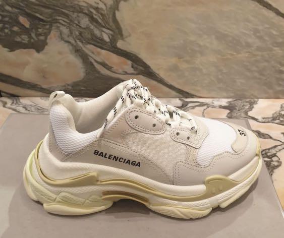 Balenciaga Triple S White SALE LIMITED 