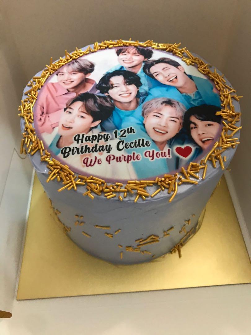 Customised Cakes Bts Frozen Sailor Moon Food Drinks Baked Goods On Carousell Did you scroll all this way to get facts about bts logo design? customised cakes bts frozen sailor moon