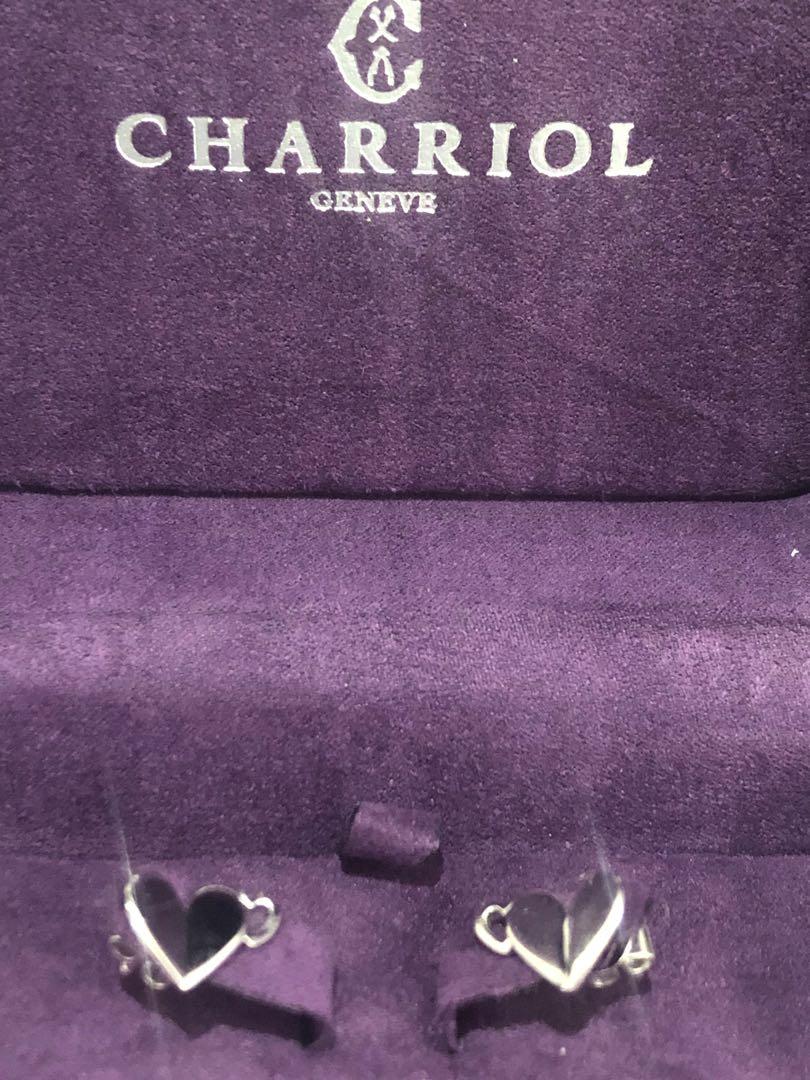 Charriol mouni heart earrings cheap