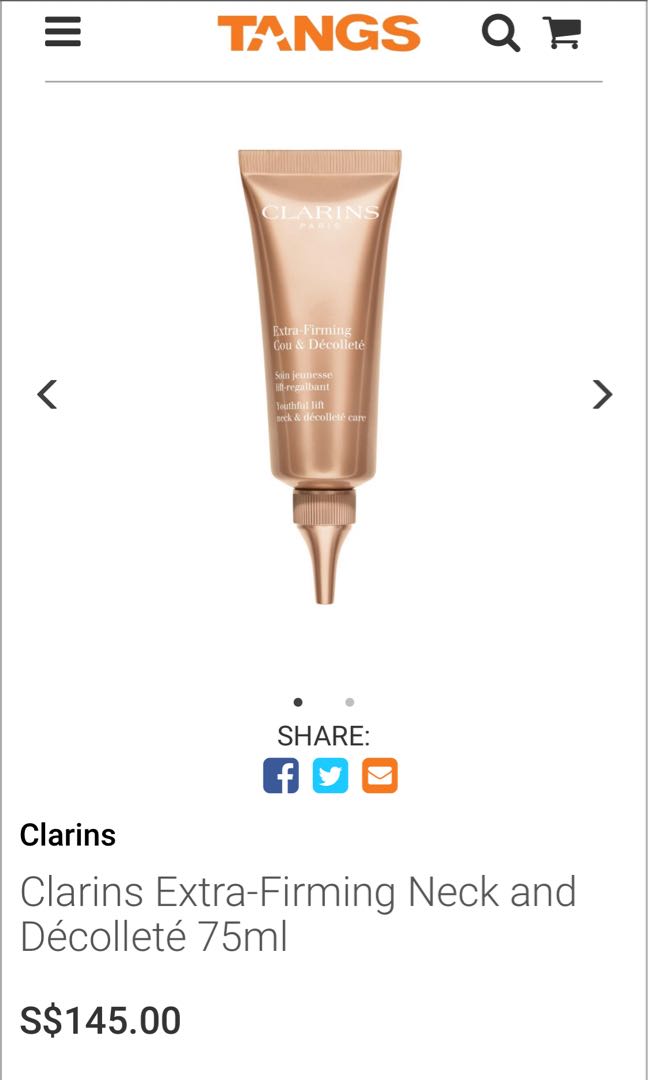 clarins extra firming cou