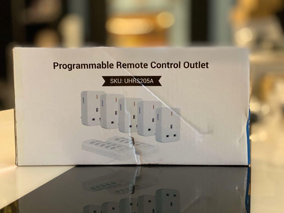 DEWENWILS Remote Control Plug Socket, 13A/3120W Heavy Duty Wireless