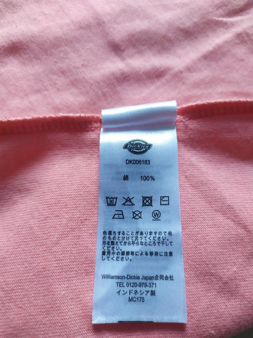 Dickies Shirt - Lightpink, Fesyen Pria 