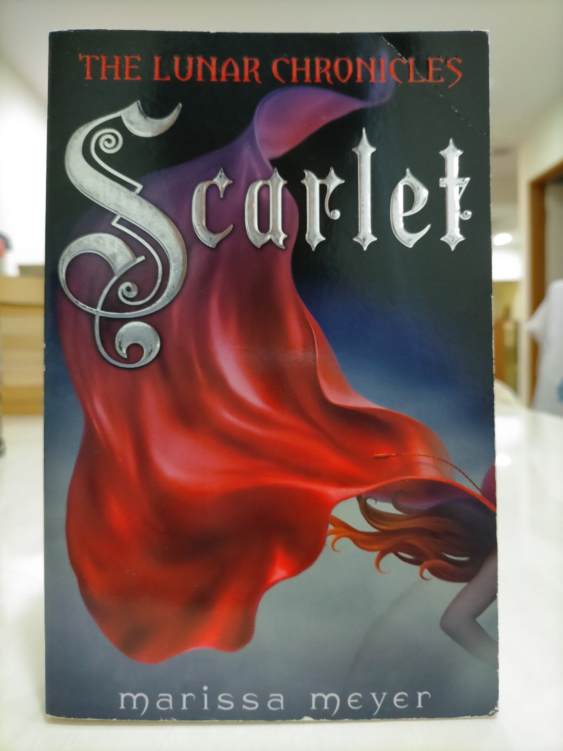 Eng The Lunar Chronicles Scarlet Books Stationery Books On Carousell