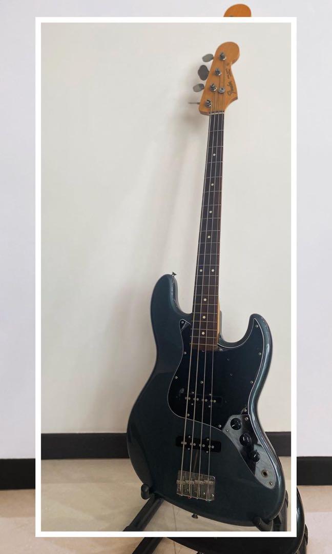 Fender Japan Exclusive Series Classic 60s Jazz Bass US Gun Metal Blue Price Reduced