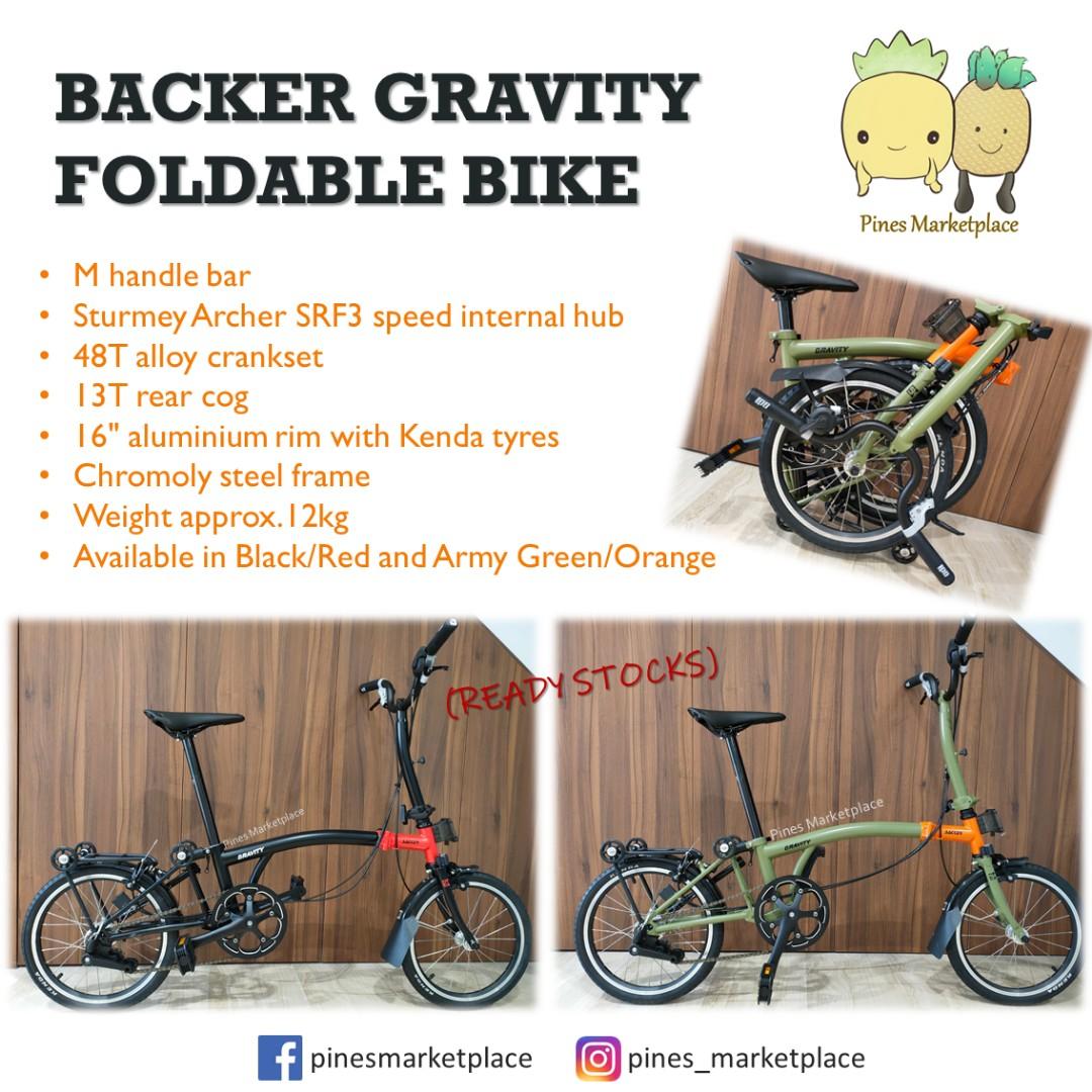 Foldable Bike Ready Stock