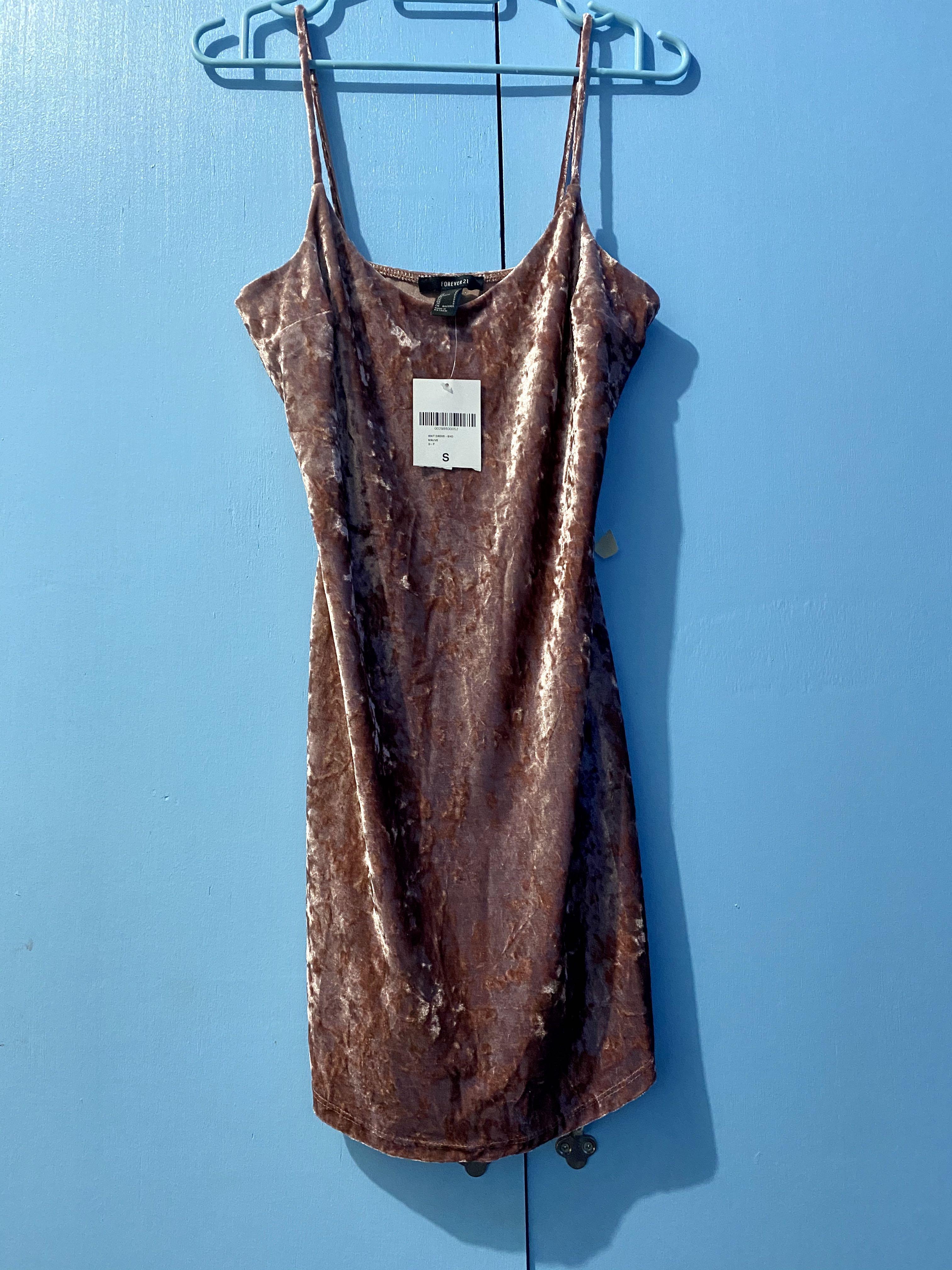 Forever 21 deals crushed velvet dress