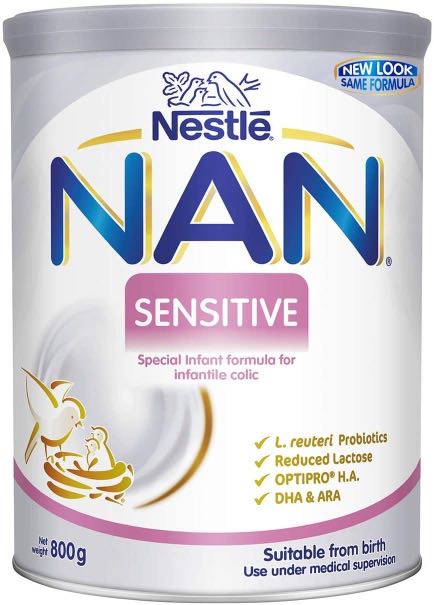 Nan sensitive hot sale infant formula