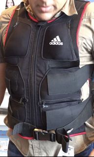 Adidas weighted vest, Sports, Weights 