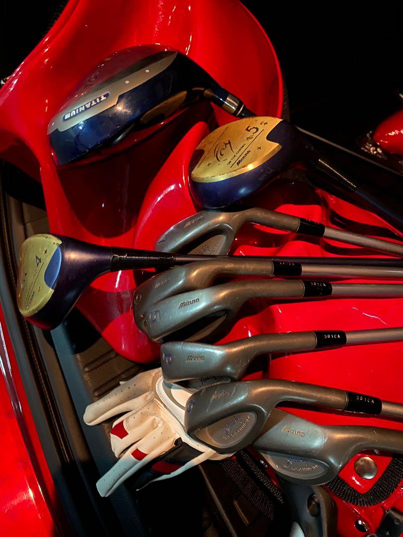 full set of mizuno golf clubs