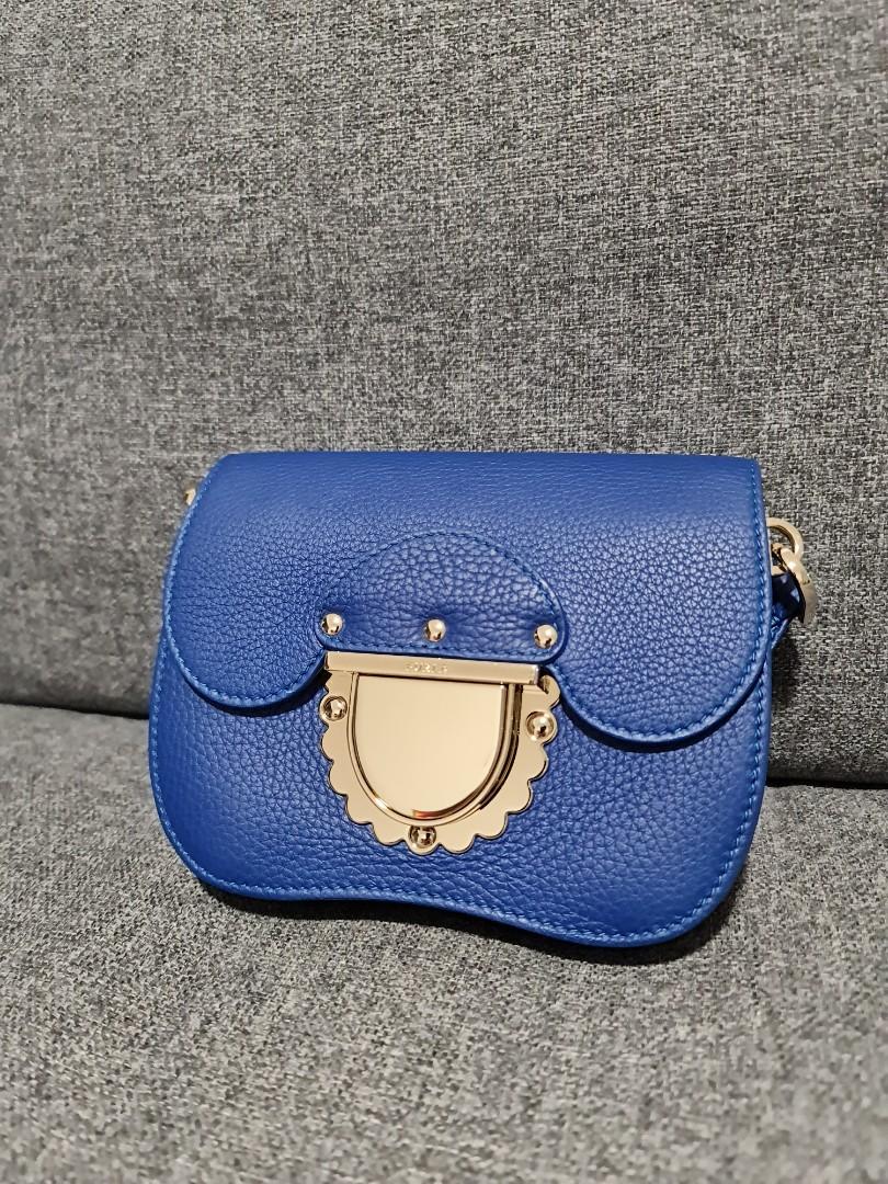 Furla Blue Ducale Crossbody Bag Women s Fashion Bags Wallets