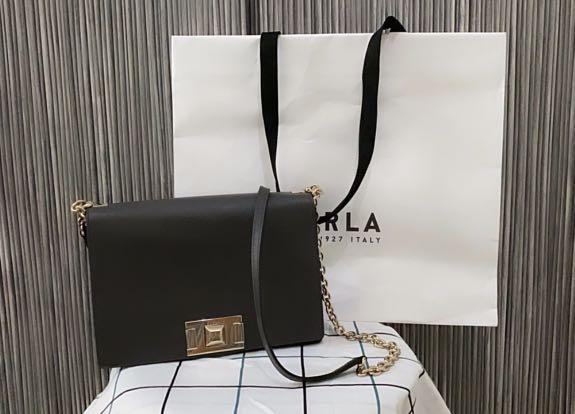 Furla Mimi size S asfalto Luxury Bags Wallets on Carousell