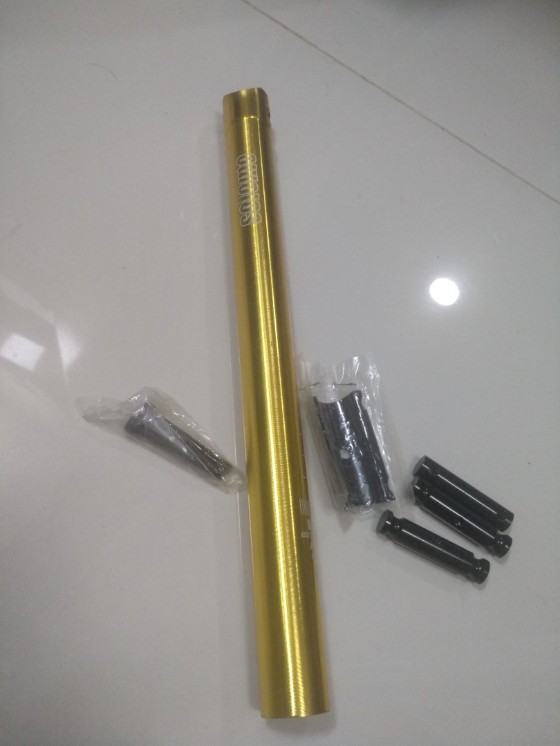 gold seatpost