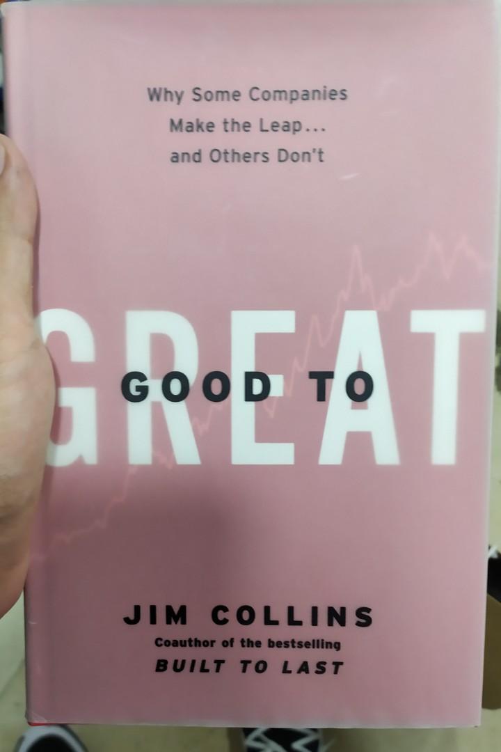 Good To Great by Jim Collins (Category: Storybooks) located in Quezon City. Submitted by mesy1361 (Listing ID 1044386683, Image 1). Description: A Book about how GREAT COMPANIES BECAME GREAT IN THE FIRST PLACE,FROM BUILDING THE FOUNDATION OF STOCK Market Investing and how to build COMPETENCY IN THEIR BUSINESS ENDEAVOURS. THIS BOOK WOULD TRAIN YOU TO HAVE A MINDSET OF BEING SUCCESSFUL IN YOUR BUSINNESS ENDEAVOURS.