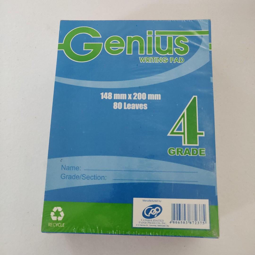 Grade 4 Pad Paper (1 Ream = 10 Pads), Hobbies & Toys, Stationary