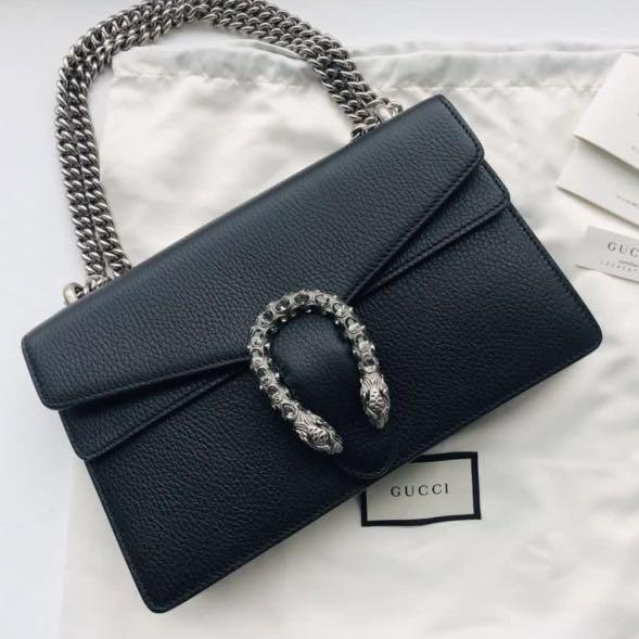 Gucci dionysus black small top