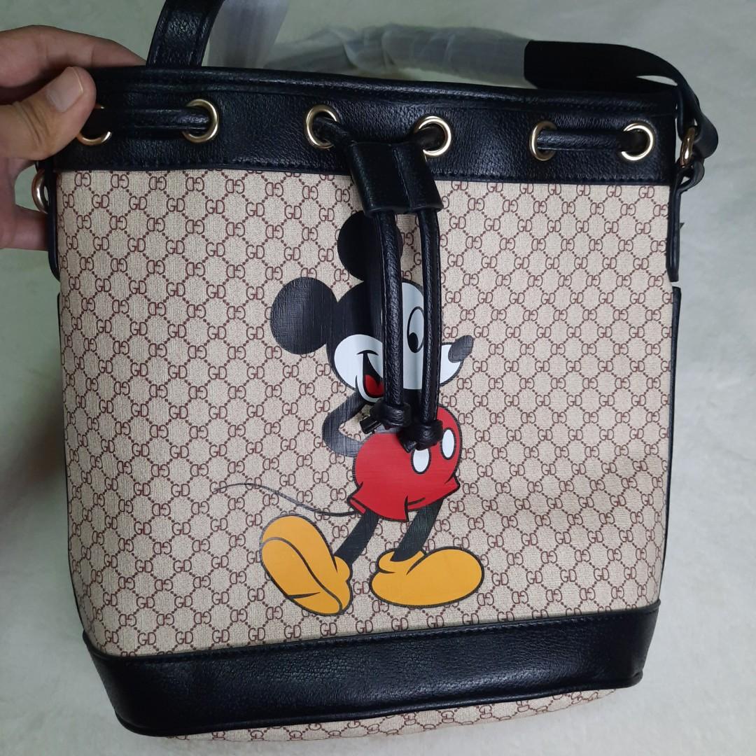 Gucci & Mickey Mouse Sling Bag BB 22, Women's Fashion, Bags