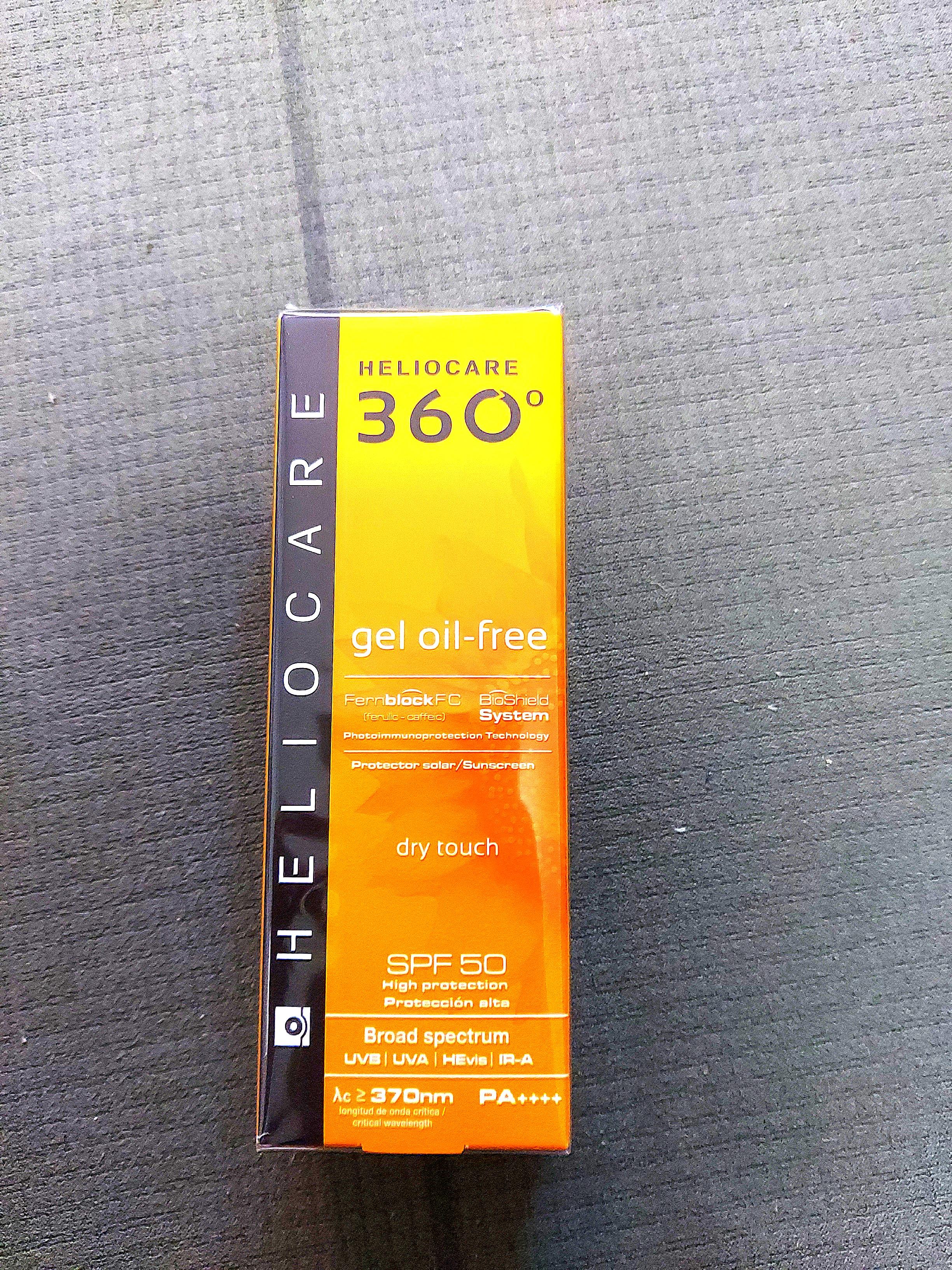 heliocare 360 sunscreen gel