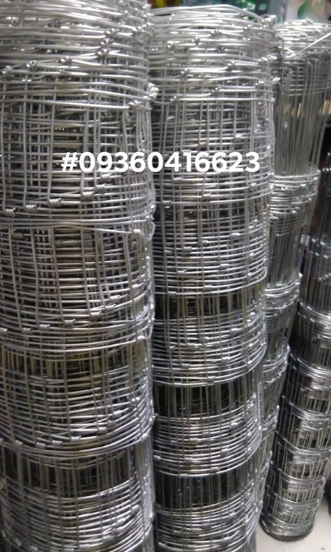 HOG WIRE (Category: Construction Tools & Equipment) located in Imus. Submitted by oscarlegaspi92 (Listing ID 1044265554, Image 1). Description: Hog wire size: 4ft x 100mtrs 8 hole for inquiries pls call or txt #09360416623.