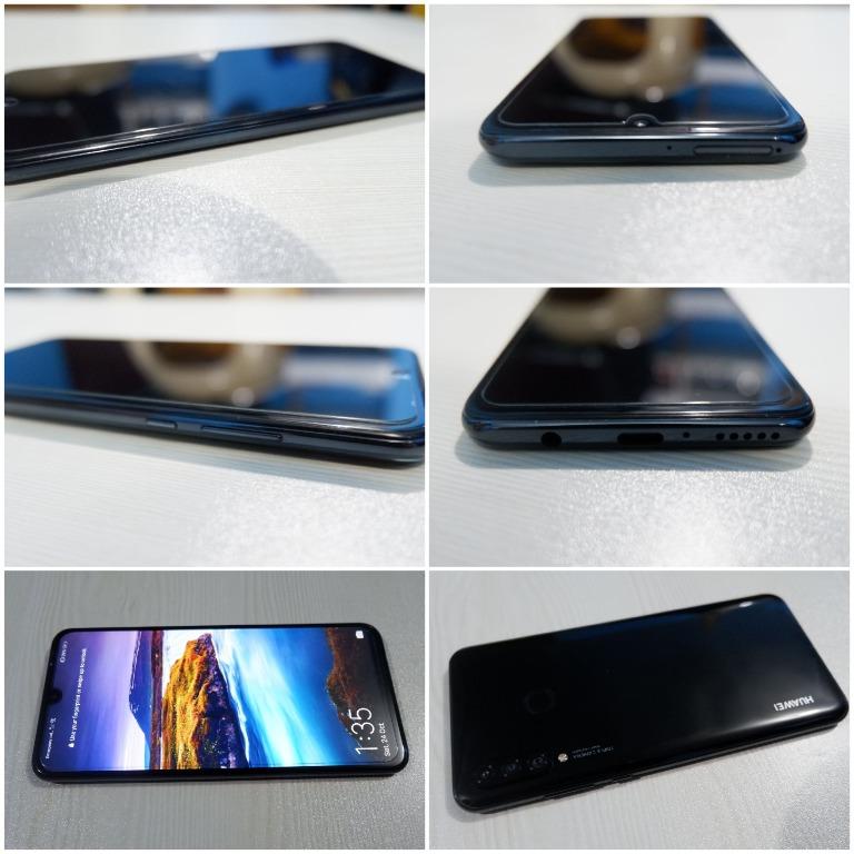 Huawei P30 Lite (Category: Huawei) located in Binan City. Submitted by nethan_20 (Listing ID 1044226625, Image 2). Description: Huawei P30 Lite Specs: Screen Size: 6.15-inch Resolution: 1080 x 2312 Rear Camera: 24 + 8 + 2 MP Front Camera: 32 MP Weight: 159 g OS: Android 9.0 (Pie) RAM: 6GB Storage: 128 GB External Storage: MicroSD Expandable Battery: 3340 mAh Original Price: P 13,990 Selling Price: P 9,800 Date of Purchase: September 9, 2020 (more