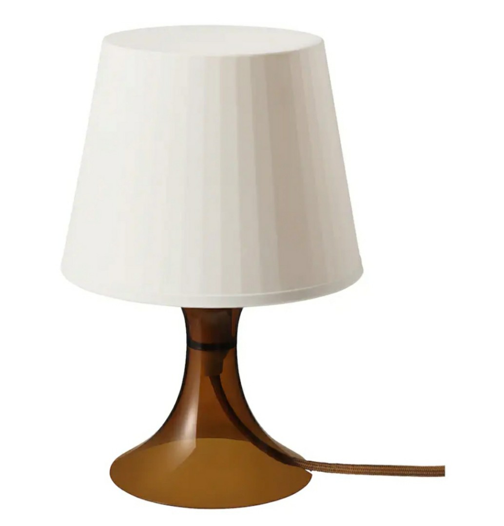 Ikea Table Lamp Small Home Furniture Furniture Fixtures Lighting And Electricals On Carousell