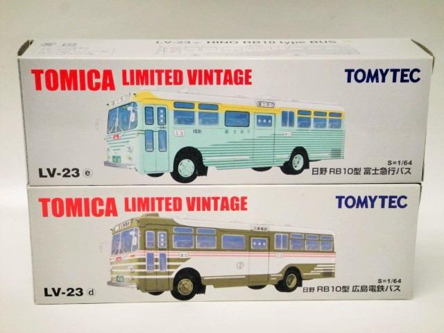 TOMICA LIMITED VINTAGE LV-23d 1/64] HINO RB10 BUS (Hiroshima