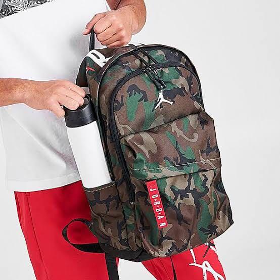 camo jordan backpack