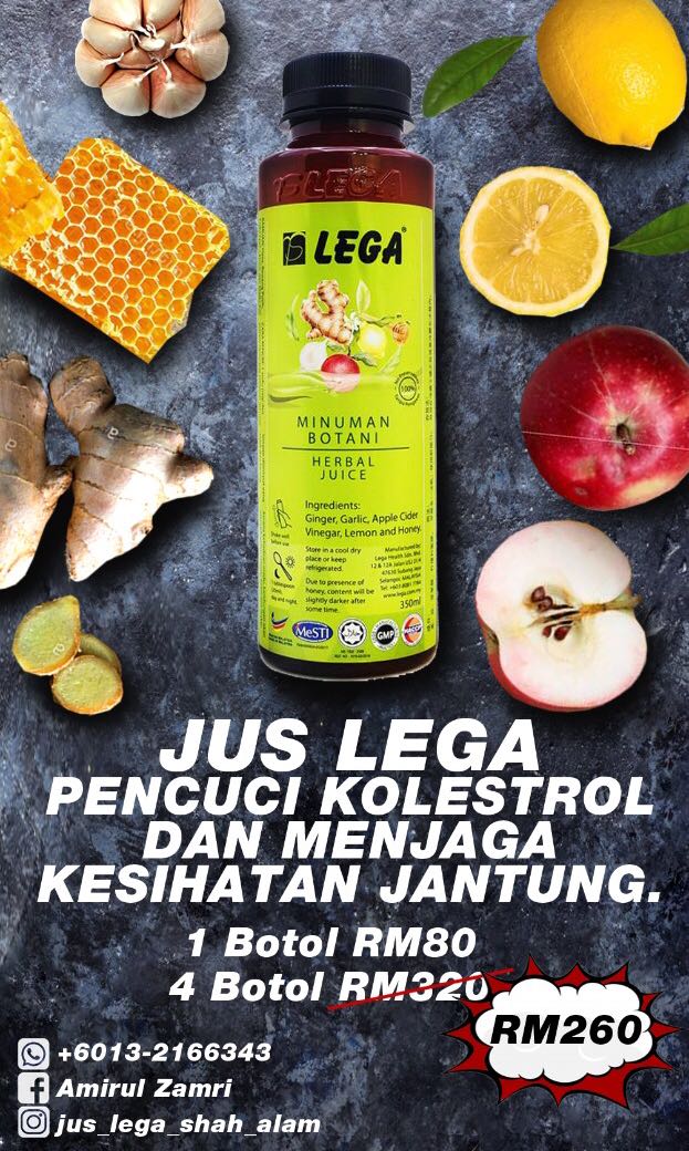 cara buat jus lega