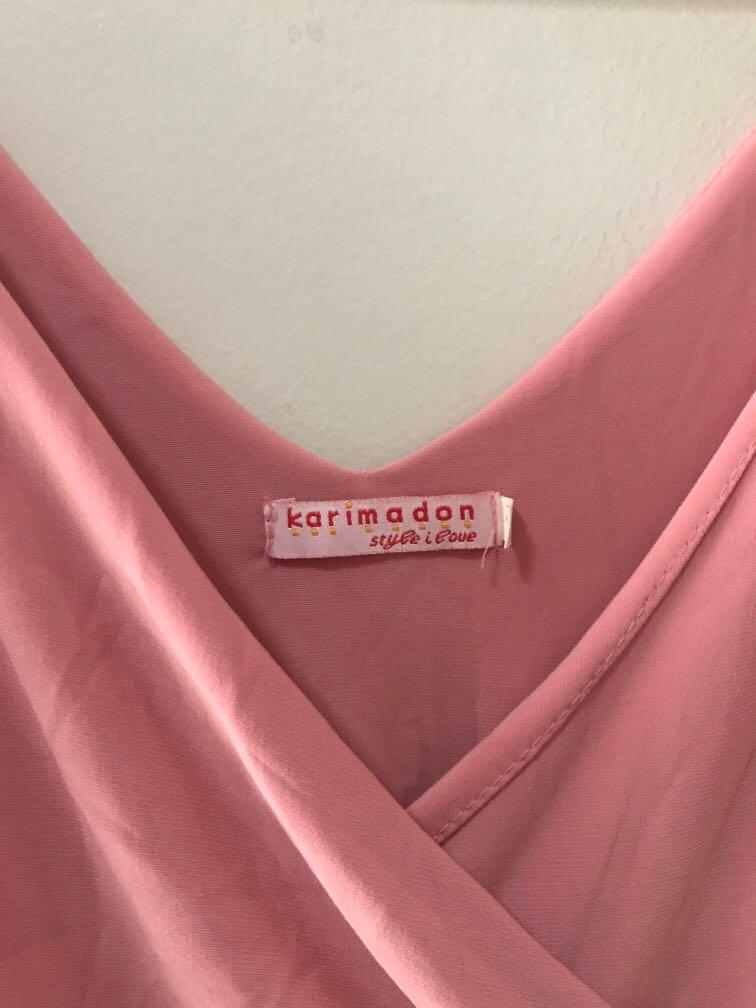 Karimadon Peach Dress (Category: Dresses) located in Cainta. Submitted by janiel16 (Listing ID 1042353074, Image 2). Description: Used once only. De-cluttering ❤️ With small freebies as a thank you for buying my preloved dresses.