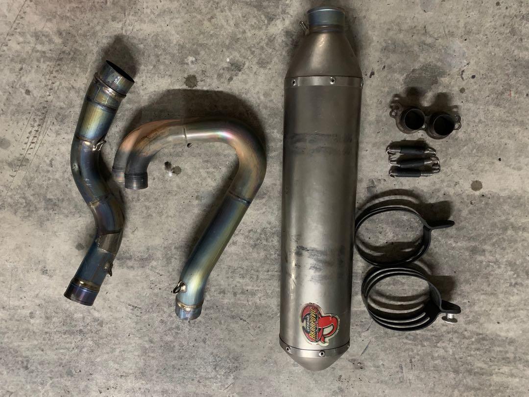 Ktm 525 exc akrapovic shop exhaust