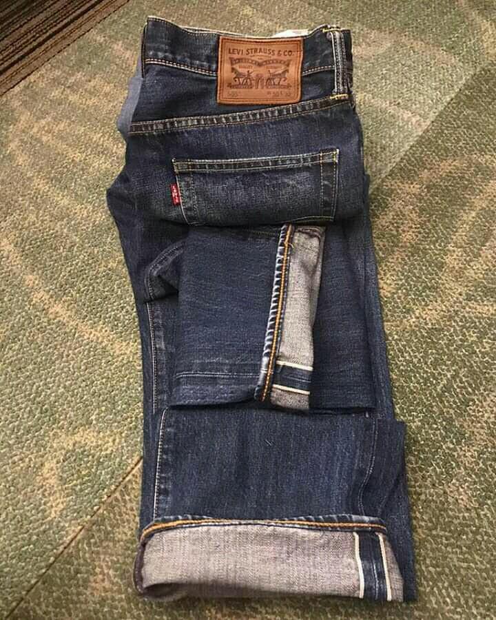 Levi's 505 selvedge japan, Fesyen Pria 