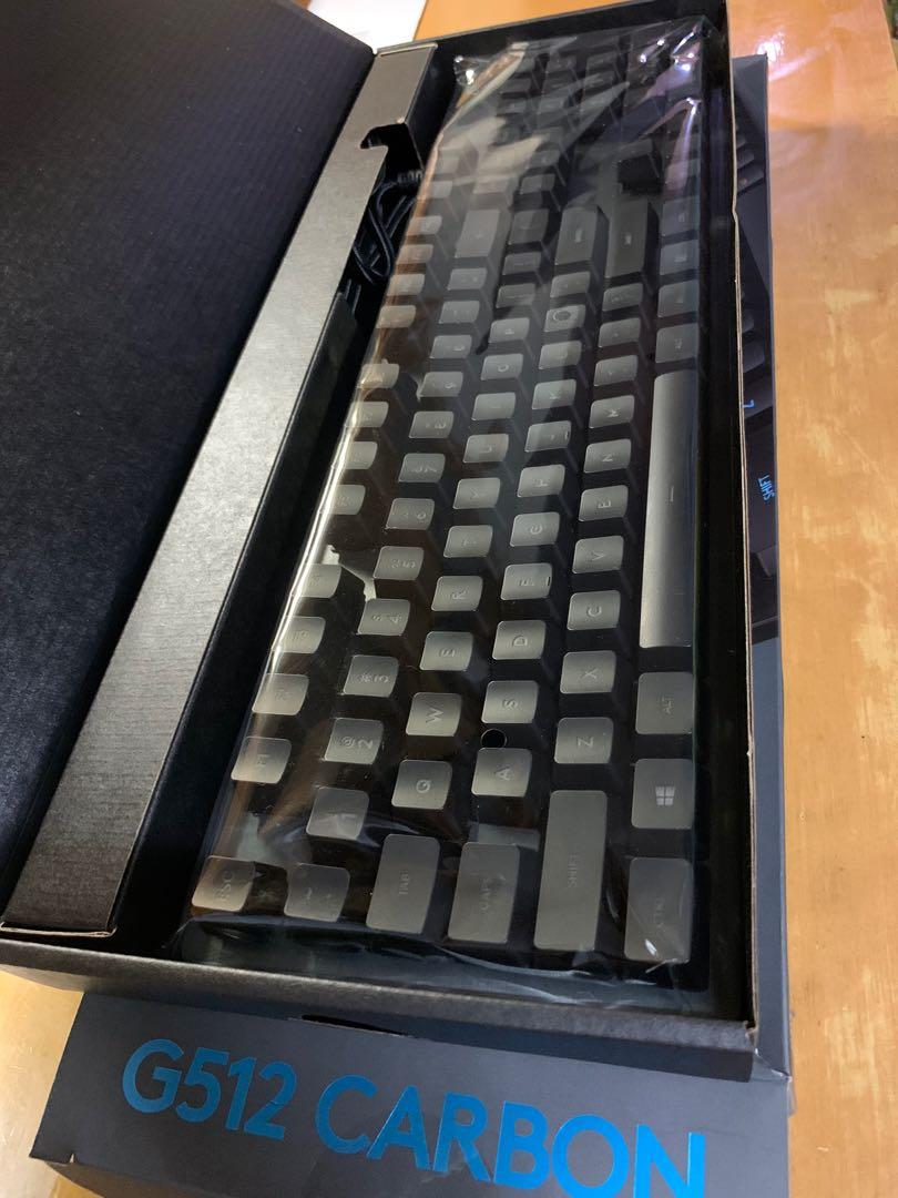 Logitech G512 Carbon Keyboard - Romer G Linear, Computers & Tech, Parts ...