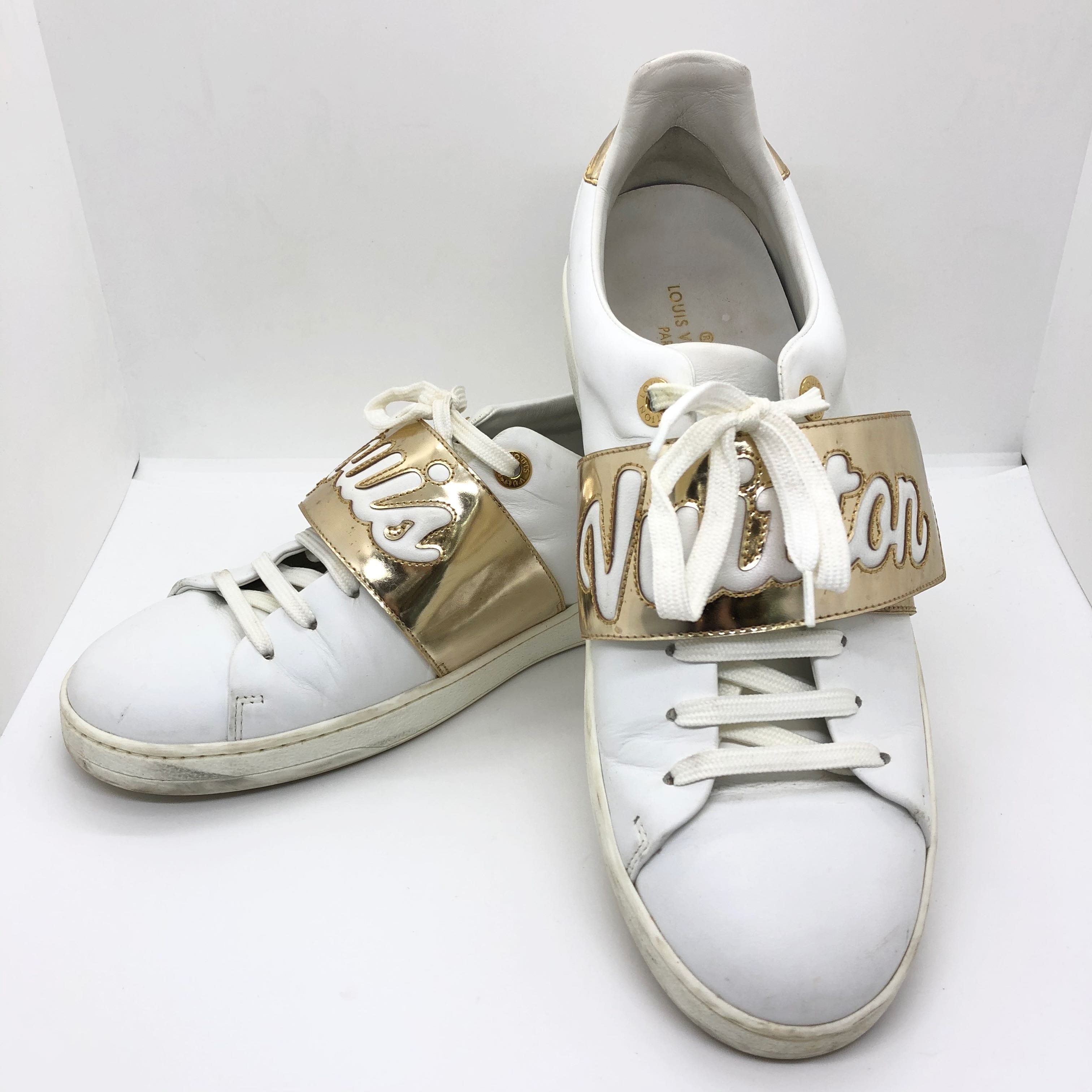 Louis vuitton velcro online sneakers