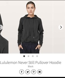 never still pullover hoodie