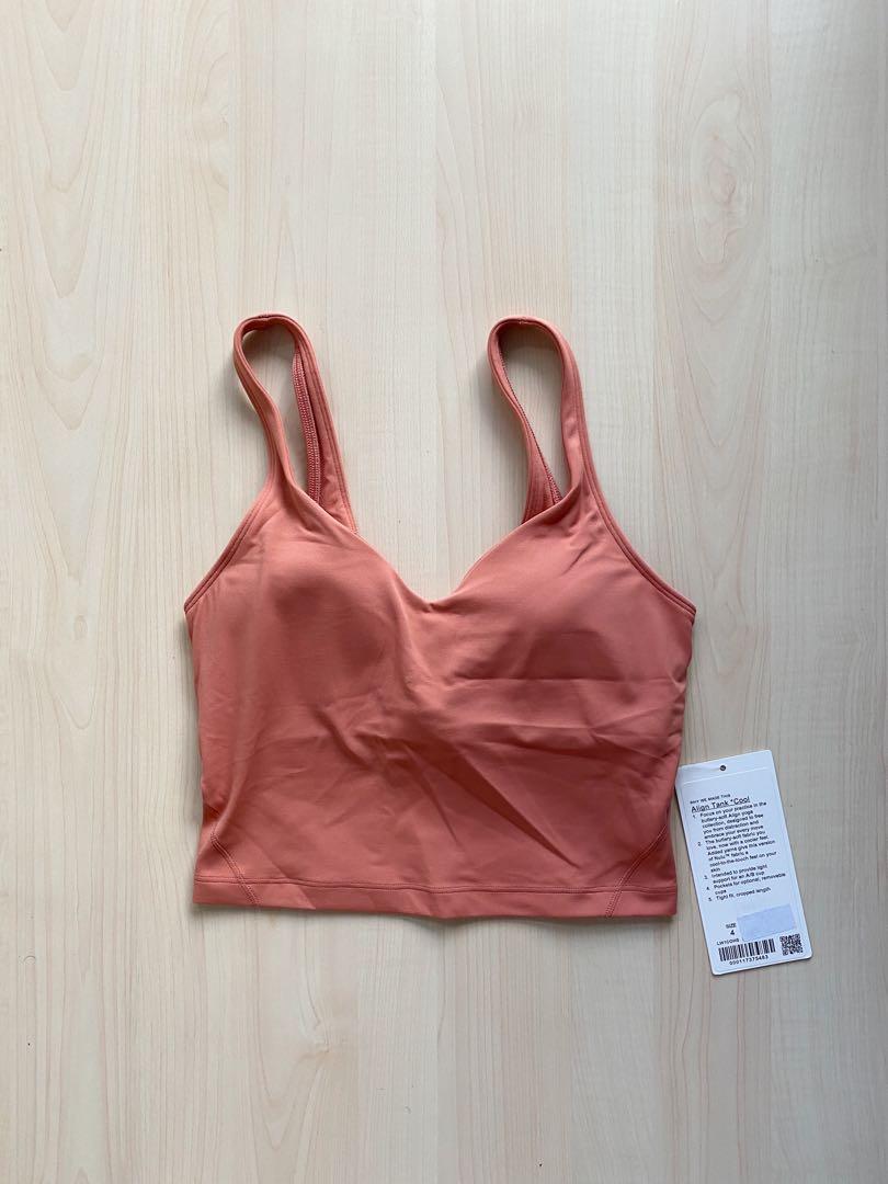 Lululemon Align Tank Rustic Coral - Size 6