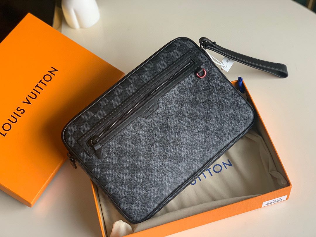 Takeoff Pouch LV AEROGRAM  Wallets and Small Leather Goods  LOUIS VUITTON